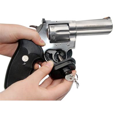 Secure Gun Trigger Lock with Keys