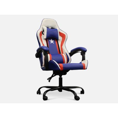 STORM Gaming Chair - BLUE + RED