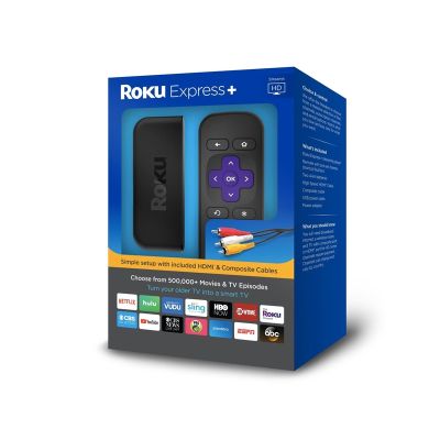 Roku Express Plus Full HD Streaming Media Player