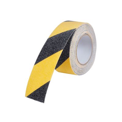 5cm x 10m Safety Warning Anti Slip Tape - BLACK & YELLOW