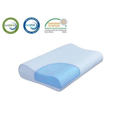 Gel Fusion Memory Foam Contour Pillow