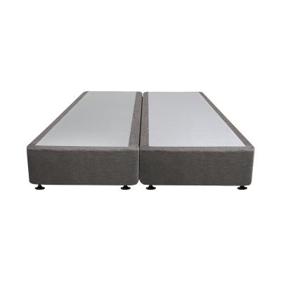 Vinson Fabric Super King Split Bed Base - Slate