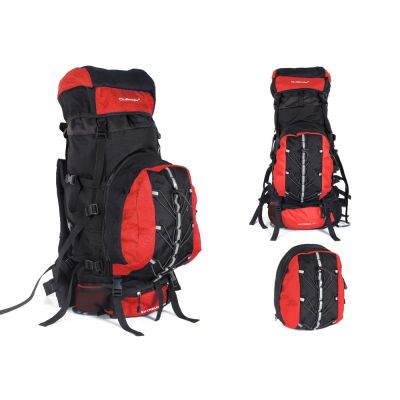 80L Backpack Bag RED