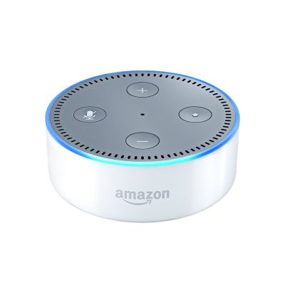 Amazon Echo Dot 2nd Gen Smart speaker with Alexa - White