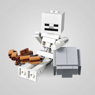 LEGO Minecraft Skeleton BigFig with Magma Cube 21150
