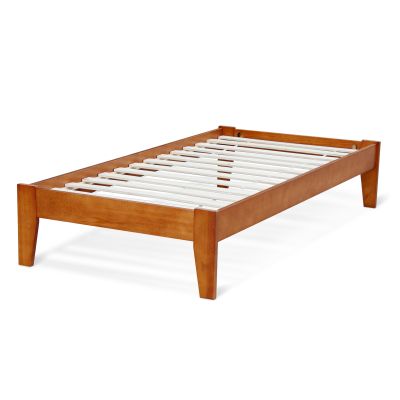 Meri Single Wooden Bed Frame - Oak