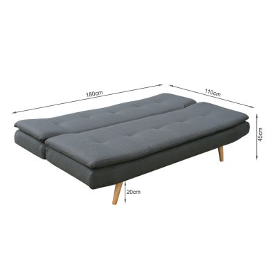 ORLANDO 3-Seater Sofa Bed
