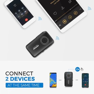 Mpow Bluetooth 5.0 Dual Link Bluetooth Receiver With 16Hours Playtime