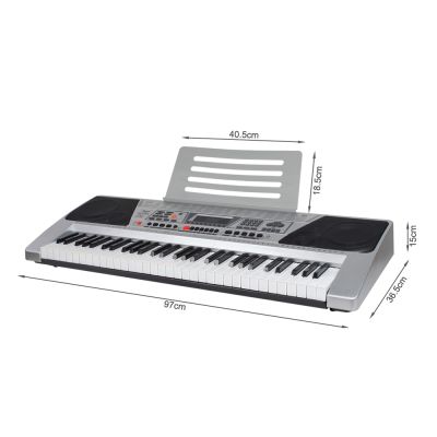 Professional Deluxe Electronic Keyboard Teaching Piano 61 Key