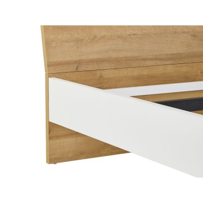 Hekla Queen Wooden Bed Frame - White