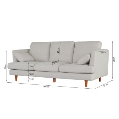 AROSA 3 Seater Sofa