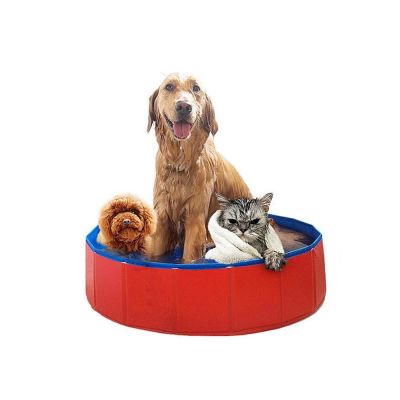 Foldable Pet Dog Pool Paddling Pool - 80CM