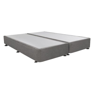 Vinson Fabric California King Split Bed Base - Grey