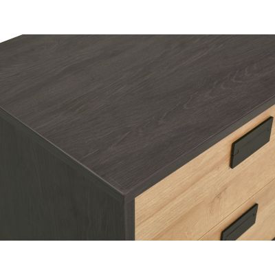 Morris Wooden Bedside Table - Oak