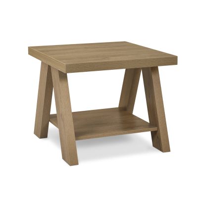 Tommie Square Coffee Table Side Table - Oak