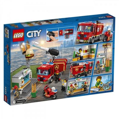 LEGO City Burger Bar Fire Rescue 60214