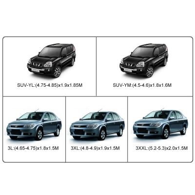 YM Size Waterproof SUV Car Protection Cover