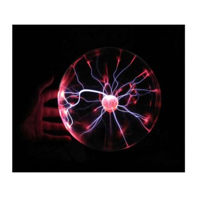 Glass Plasma Ball Sphere Lightning Light Lamp