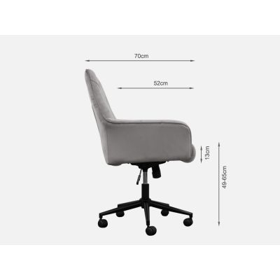 ALBANY Office Chair - CHARCOAL