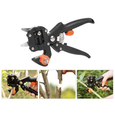2 in 1 Garden Farming Grafting Shears Fruit Tree Pruning Scissor Tools