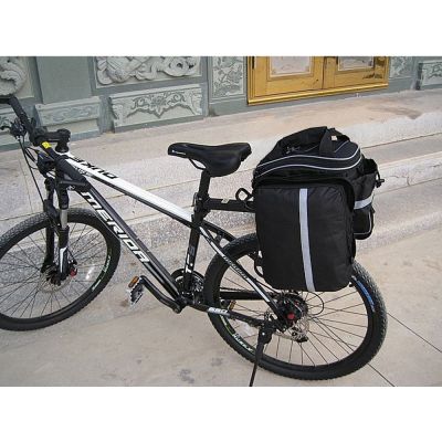 600D Bicyle Bike Cargo Pannier Rear Carry Bag