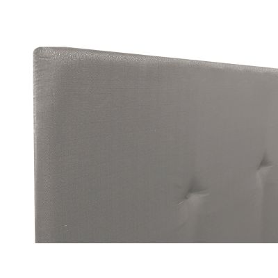 MORGAN Upholstered Headboard Double - SLATE