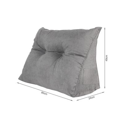 80CM Cushion Back Support Wedge Pillow