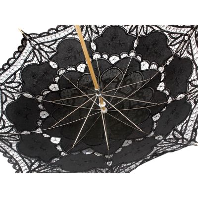 Wedding Umbrella Lace Umbrella for Wedding Party BLACK