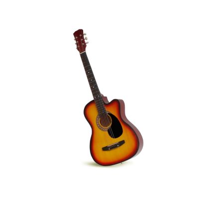 Acoustic Guitar Orange 38