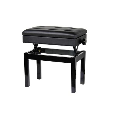 Height Adjustable Piano Bench Stool with Storage