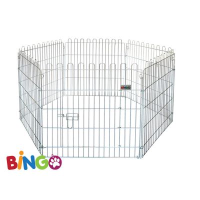 BINGO - Dog Pet Play Pen with COVER 60 x 63CM - 6pcs