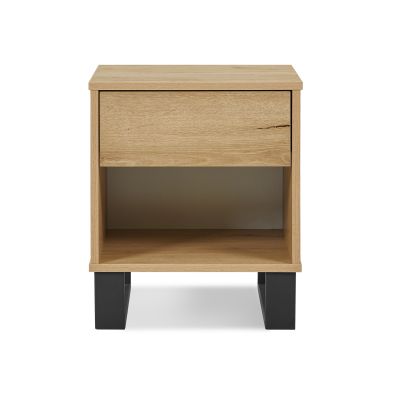 Frohna Bedroom Storage Package with Low Boy and Mirror - Oak