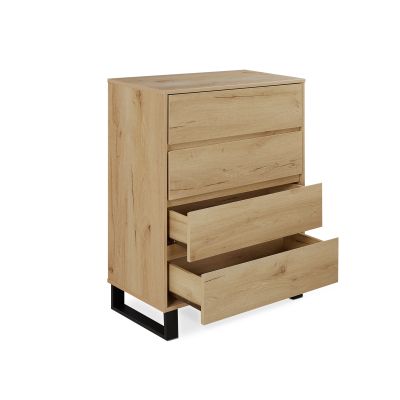 Frohna Bedroom Storage Package with Desk - Oak