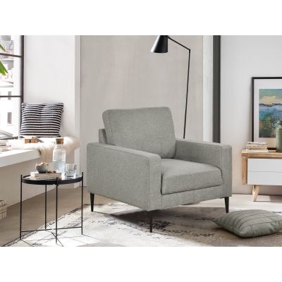 Toronto Occasional Fabric Chair - Light Grey