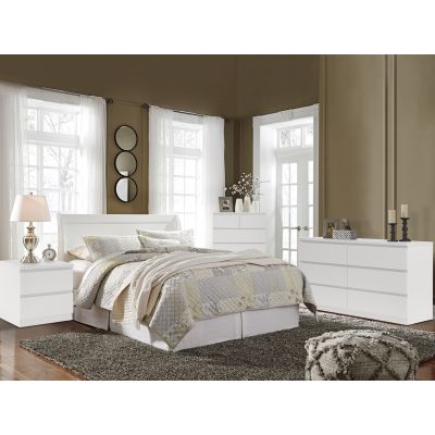 Tongass 3 Piece Bedroom Storage Package with Tallboy 5 Drawers