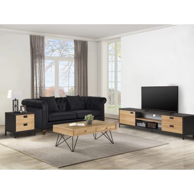 Vagas 3 Piece Living Room Furniture Package with Morris Range
