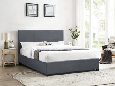 Shasta Double Bed Frame - Dark Grey