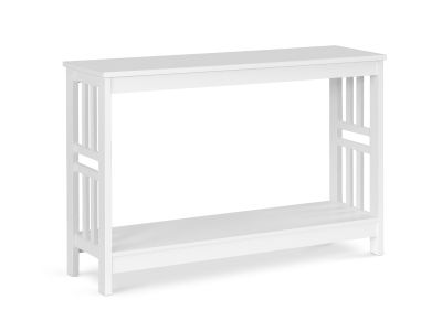 Wular Wooden Console Table - White