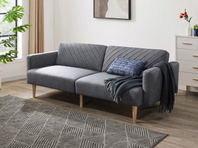 Cordova 3 Seater Sofa Bed - Dark Grey