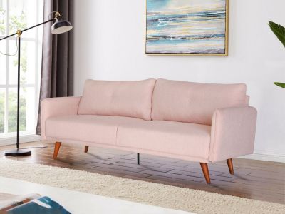 Harlan 3 Seater Sofa - Pink