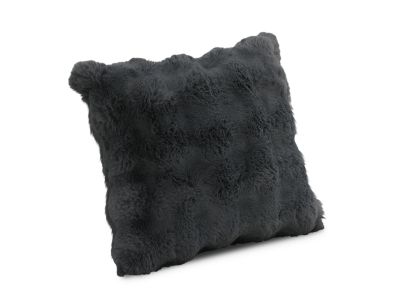 Premium Faux Rabbit Fur Cushion Kharki 45x45cm