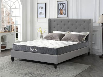 Betalife Basics Plus Bonnell Spring Mattress with Protector & Pillow - Queen