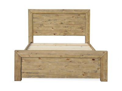 Argento Solid Wood Queen Bed Frame - Delhi