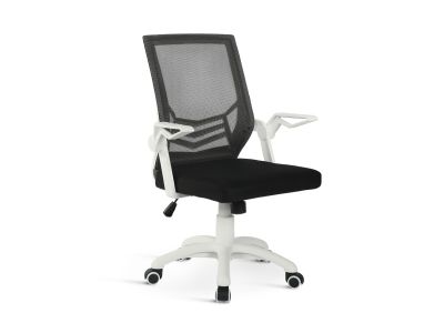 Leon Office Chair - Black + White