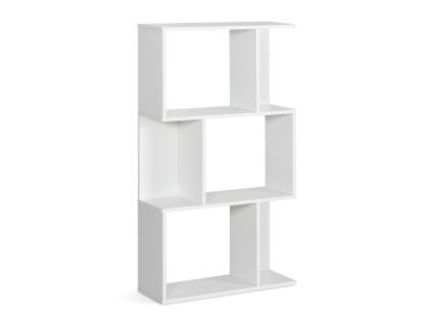 Namak 3 Tier Bookshelf Display Shelf - White