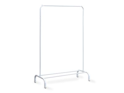 Metal Clothes Rack Stand Coat Hanger 104 x 152cm - White
