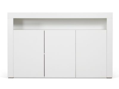 Shiel Sideboard LED Buffet Table Cabinet - White