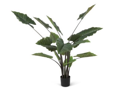 Premium Real Touch Artificial Big Taro Tree with Pot 180cm