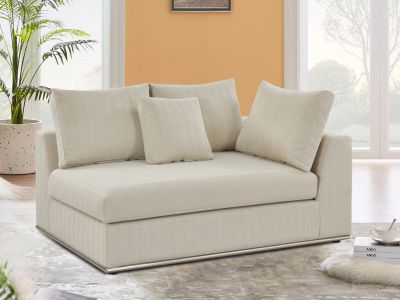 Castine Modular Sectional Sofa - Right Facing Arm - Beige
